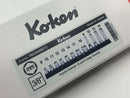 Koken Japan Z-series 12 pc 3/8" dr , 6 Point METRIC Deep & Shallow Socket Set 8 mm - 19 mm Range  RS3X00MZ/12