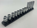 Koken Japan Z-series 12 pc 3/8" dr , 6 Point METRIC Deep & Shallow Socket Set 8 mm - 19 mm Range  RS3X00MZ/12