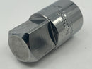 New Old Stock ARMSTRONG USA 3/4" female x 1" Male Socket Adapter 13-952 High Polish Chrome