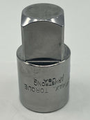 New Old Stock ARMSTRONG USA 3/4" female x 1" Male Socket Adapter 13-952 High Polish Chrome