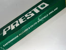 Green box with 'Presto' branding on a white background