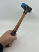 HALDER Germany 30mm Simplex Mallet with Soft and Hard Replaceable Faces