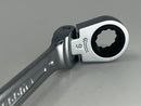 Facom 9 mm Flexible Head  Combination fine Tooth RATCHETING Wrench 467F.9