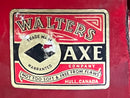 New Old Stock 1960s WALTERS Axe Co. Hull Que. Fire Fighters 6lb AXE 