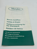 New Old Stock 1980s MARPLES made in England M146 Bench Hold Down