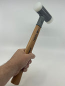 HALDER Germany SUPERCRAFT 40mm soft-face Dead Blow Mallet with Hickory handle 3366.040