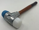 HALDER Germany SIMPLEX 40mm diameter Soft-face Mallet TPE-soft / Superplastic; with Aluminium Housing