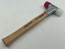 HALDER Germany 30mm Soft Face Mallet Red and White c/w Hickory Handle No. 3968.030