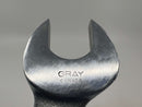 Excellent Vintage Gray Tools Canada W796 BSW Open End Wrench 7/8 BSW x 3/4 BSW