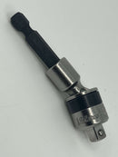 Koken made in Japan 1/4" HEX Bit  to  1/4" Dr UNIVERSAL Drill Adapter  BD024E-1/4