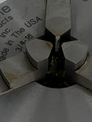 Sherline USA Made Precision 2.5" 3-Jaw Chuck 3/4"-16tpi for Sherline Lathe