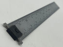New Old Stock Scherr-Tumico USA made 12" 16R  Toolmakers Adjustable Hook Rule