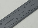 New Old Stock Scherr-Tumico USA made 12" 16R  Toolmakers Adjustable Hook Rule