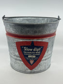 New Old Stock 1960's GSW Proudly Canadian "Slow Dipt" 14 Liter Galvanized Pail