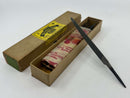New Old Stock 1960s English Steel Tool Corporation ESC  " CYCLOPS BRAND " Finest Sheffield 5" Regular Taper SAW  File - Cardon Tools