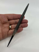 New Old Stock 1960s English Steel Tool Corporation ESC  " CYCLOPS BRAND " Finest Sheffield 5" Regular Taper SAW  File - Cardon Tools