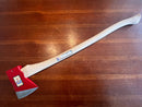 New Old Stock Council Tool USA Made 3.5lb JERSEY PATTERN AXE with Curved Handle 