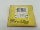 TINY New Old Stock 1980s  Brown & Sharpe USA Made 599-880 1/16" - 1/8" Tap Wrench - Cardon Tools