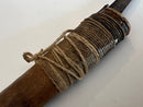 Antique First Nations Hand Made Crooked Knife with Carved Symbols 