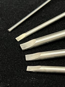 Pristine Un-Used 5 pc  CHESTNUT TOOLS by Lee Valley Perfect Pattern PARALLEL TIP SCREWDRIVERS for WOODWORKING