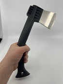 NEW OLD STOCK Trail Blazer MADE IN CANADA BLACK  Hatchet Axe with 440 Stainless Steel Blade 