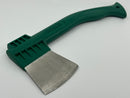 NEW OLD STOCK Trail Blazer MADE IN CANADA GREEN Hatchet Axe with 440 Stainless Steel Blade