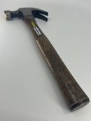 New Old Stock 1980's STANLEY WORKMASTER Canada  16oz Claw Hammer Hickory Handle