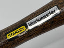 New Old Stock 1980's STANLEY WORKMASTER Canada  16oz Claw Hammer Hickory Handle