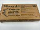 Pristine RECORD made in Sheffield England 4 1/4" Cast Iron  Corner Clamp c/w Box 