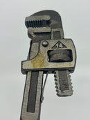 New Old Stock 1960s SUPER EGO made in Spain 14" Stillson Type Pipe Wrench 1-1/2" Cap. 