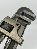 New Old Stock 1960s SUPER EGO made in Spain 14" Stillson Type Pipe Wrench 1-1/2" Cap. 