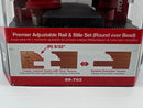 Freud 99-763 Premier Adjustable Rail and Stile Router Bit System, 1/2-Inch Shank Made in ITALY