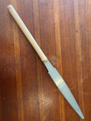 Unusual New Old Stock 330mm Double Sided Hand Forged Japanese  Saw - Cardon Tools