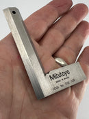 New Old Stock Mitutoyo 916-106  Precision Bevel Edge Square – Stainless Steel – Grade 00 –  75 x 50mm 