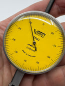 Beautiful New Old Stock VERDICT made in England Large Face Dial Test Indicator 0.001mm grad