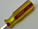 New Old Stock CRESCENT BRIDGEPORT No. 343 6" Mechanics Slot  Screwdriver USA Made