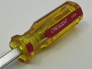 New Old Stock CRESCENT BRIDGEPORT No. 343 6" Mechanics Slot  Screwdriver USA Made