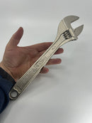 New Old Stock USA Made SK Tools 12" Adjustable Wrench 