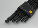 New Old Stock WIHA Germany 13pc Ball End Hex Keys in Molded Holder .050" - 3/8" - Discontinued 