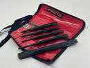 New Old Stock PROTO USA 5 pc Punch and Cold Chisel Set with Tool Roll - Discontinued 