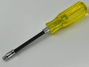 New Old Stock PROTO USA 6-3/4 inch Overall x  1/4" drive Flexible Socket Driver - Discontinued