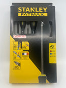 Stanley Fatmax screwdriver set packaging on a white background