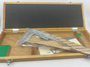 New old Stock Mitutoyo 543-113 0-300mm Long Jaw  Vernier Caliper 0.02mm Resolution c/w  Wooden Box - Cardon Tools