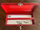 New Old Stock - New in Box - ( 1991) Stanley made in CANADA 14" Tool Box with Tray - ALL METAL 