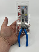  Channellock USA Made 8-INCH XLT Combination BENT Long Nose Pliers with Cutter E388