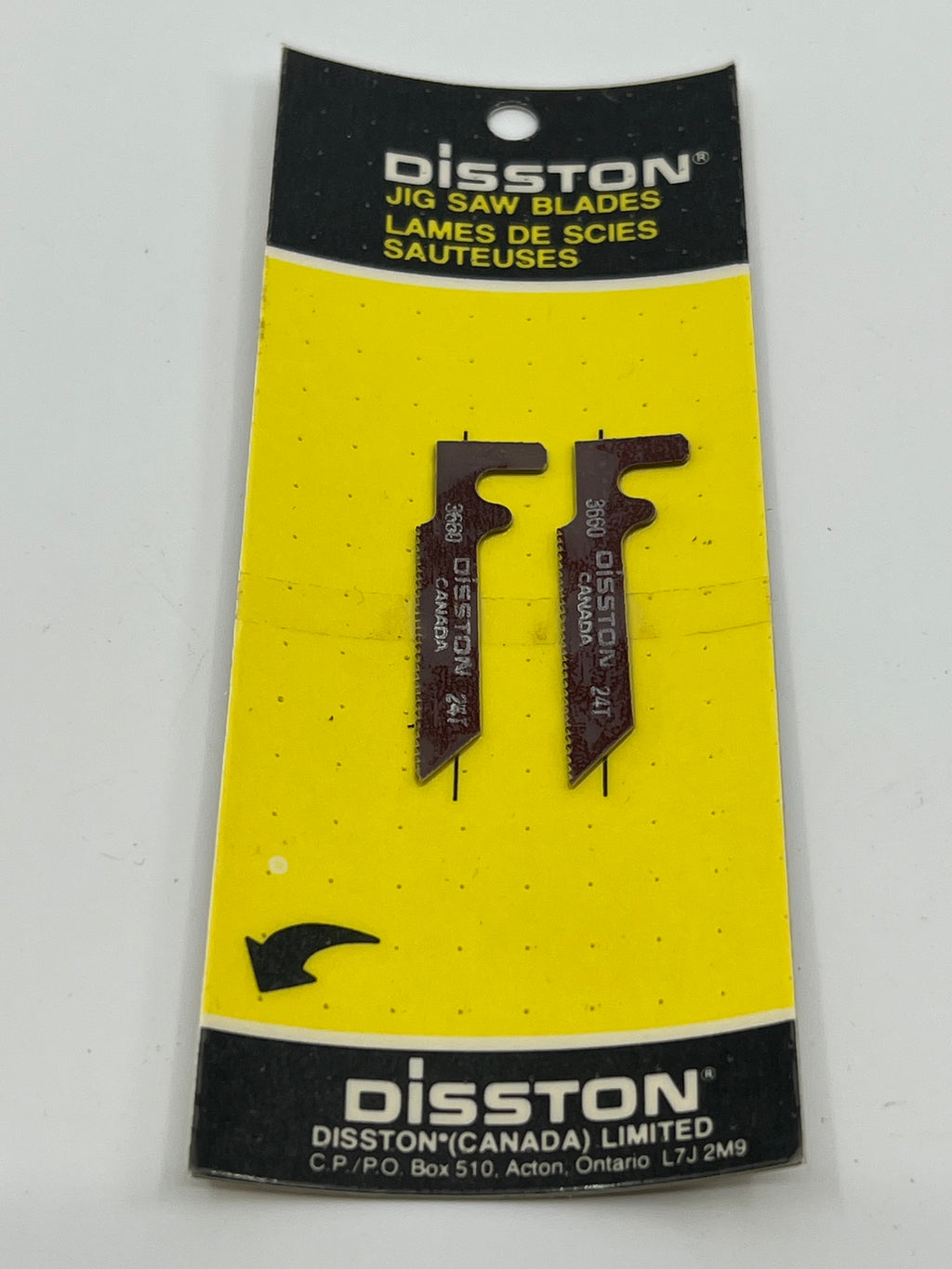 New Old Stock DISSTON Canada Has Bayonet Style Jig Saw blades 2 pack 2