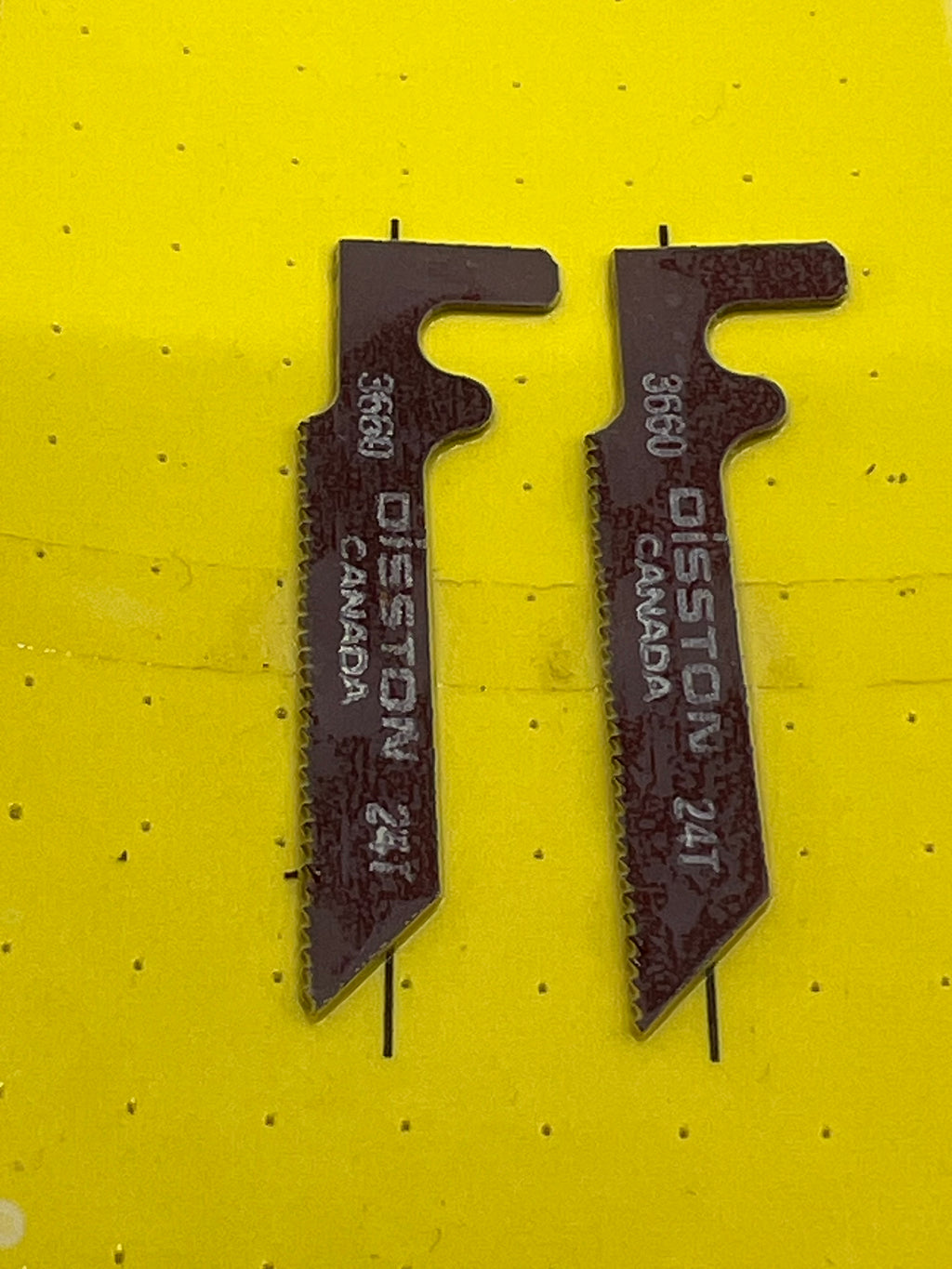New Old Stock DISSTON Canada Has Bayonet Style Jig Saw blades 2 pack 2