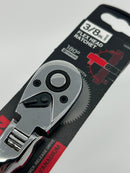 Tekton 3/8" Full Polish Fine Tooth 11" Flex Head Ratchet with Quick Release 