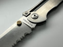 Beautiful Vintage Original  A.G. Russell K-87 Original One-Hand Knife with Serrated Edge