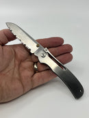 Beautiful Vintage Original  A.G. Russell K-87 Original One-Hand Knife with Serrated Edge